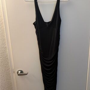 Forever 21 Black Backless Dress